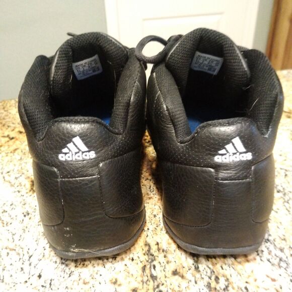 RARE 2003 Adidas Core Black Mens US 9.5 Retro Basketball Sneakers Lace Up 041487 - Picture 9 of 11